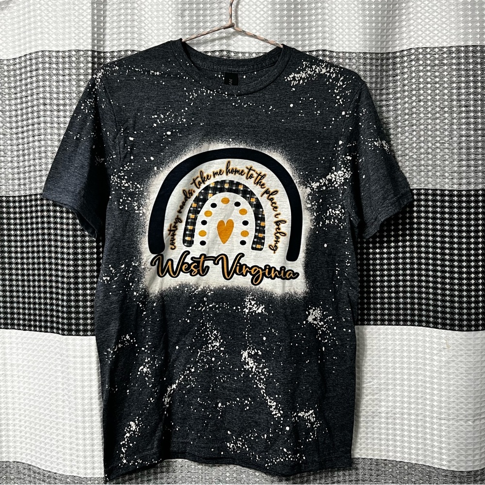 New WV Country Roads distressed shirt